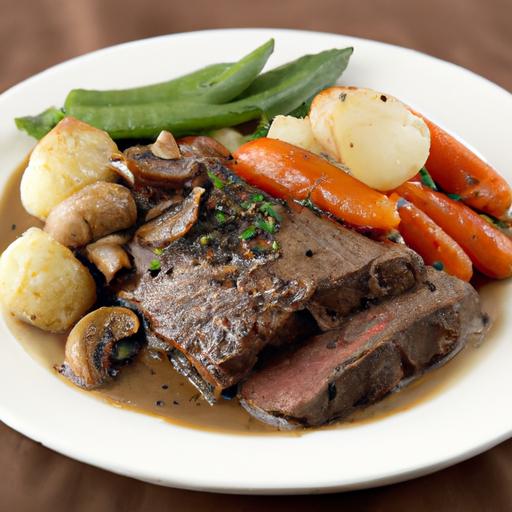Hearty Classic Beef & Mushroom Pot Roast: timeless Comfort