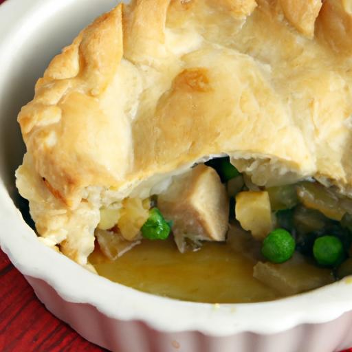 Homestyle Chicken Pot Pie: Golden crust, Cozy Comfort Food