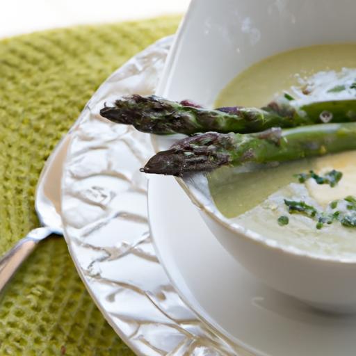 Velvety Asparagus & ‍Parmesan Soup:⁢ A⁣ Comforting Delight