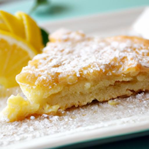 Zesty Delight: Perfect Lemon Bars on a Buttery Shortbread