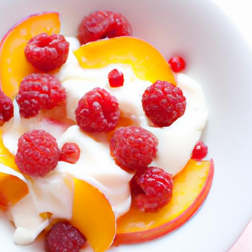 Peach & Raspberry⁤ Frozen⁤ Yogurt: A‌ Refreshing Summer treat