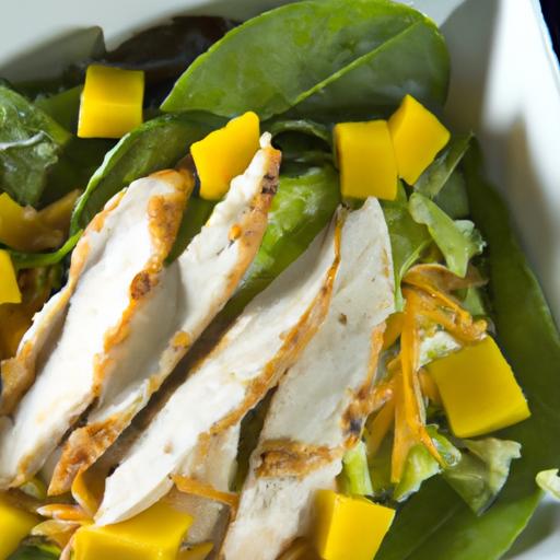 Tropical Twist: grilled Chicken and Mango‌ Salad Recipe