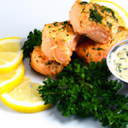 Crispy Air Fryer Salmon Bites with Zesty Lemon-Dill Aioli