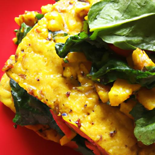 Golden Glow: Silken Tofu Scramble with Turmeric Magic
