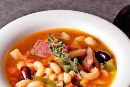 Hearty Classic Beef Minestrone: A Timeless Comfort Soup