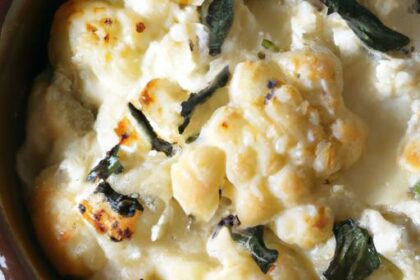 The Ultimate Cheesy Cauliflower Gratin: Creamy Comfort!