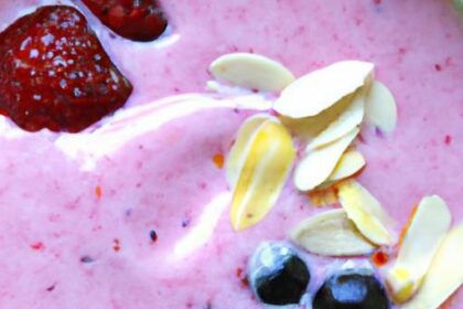Berry Bliss: Wholesome Smoothies with Unsweetened Almond Milk