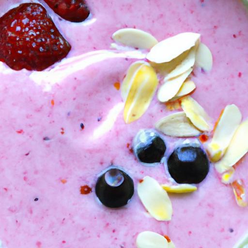 Berry Bliss: Wholesome Smoothies with Unsweetened Almond Milk
