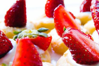 Sweet Harmony: Strawberry and Cream Cheese Bites Delight