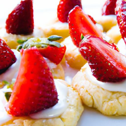 Sweet Harmony: Strawberry and Cream Cheese Bites Delight