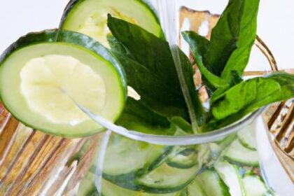 Refreshing Bliss: The Benefits of Soothing Cucumber Mint Water