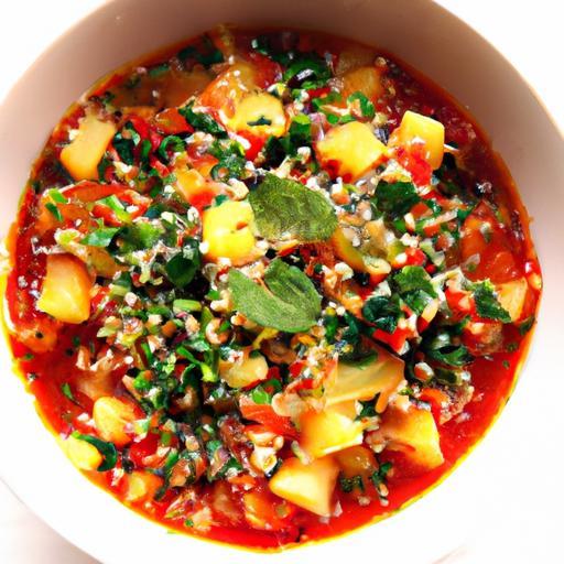 Hearty Vegetable and Quinoa Minestrone: A Nutritious Delight