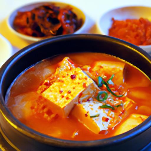 Savor the Soul of Korea: Kimchi Jjigae Tofu Stew Delight