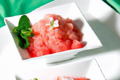 Refreshing Watermelon Granita: A Crisp Summer Delight
