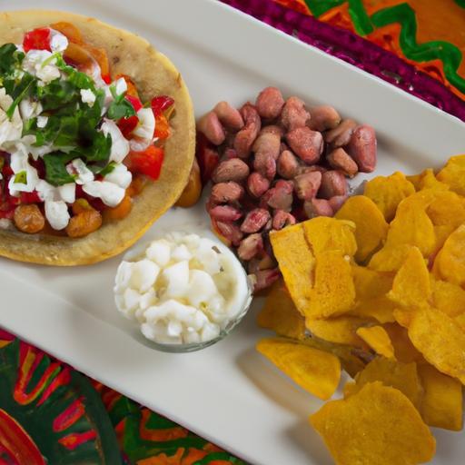 Crunchy Tostadas with Creamy Beans and Tangy Cotija Cheese