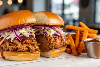 BBQ Pulled Jackfruit Sandwiches