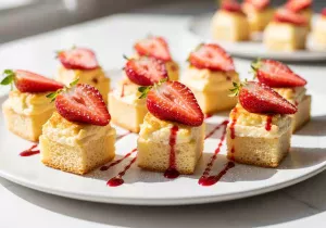 Strawberry and Cream Cheese Bites