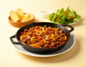 Wholesome Ground Turkey & Veggie Skillet