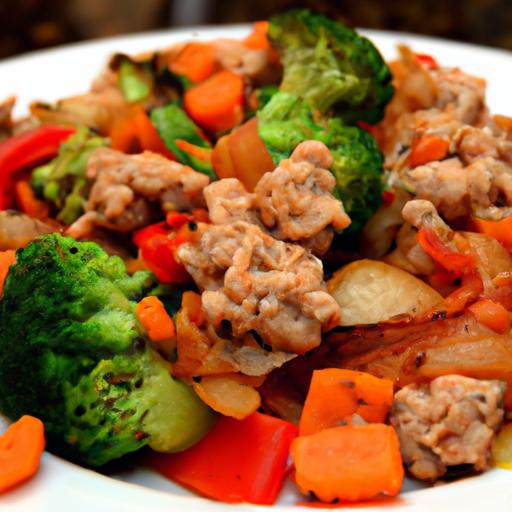 Wholesome Ground Turkey & Veggie Skillet: Quick, Nutritious Meal