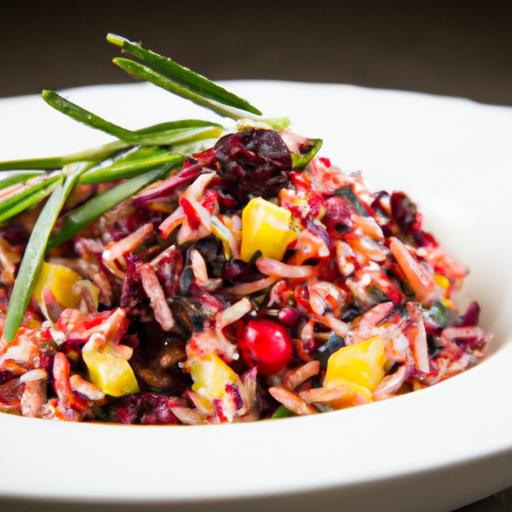 zesty Cranberry & Orange Wild Rice Pilaf: A Flavorful Twist