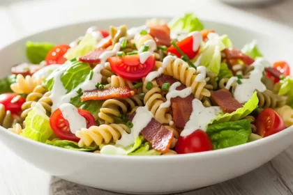 BLT Pasta Salad with Creamy Ranch: A Flavorful Twist