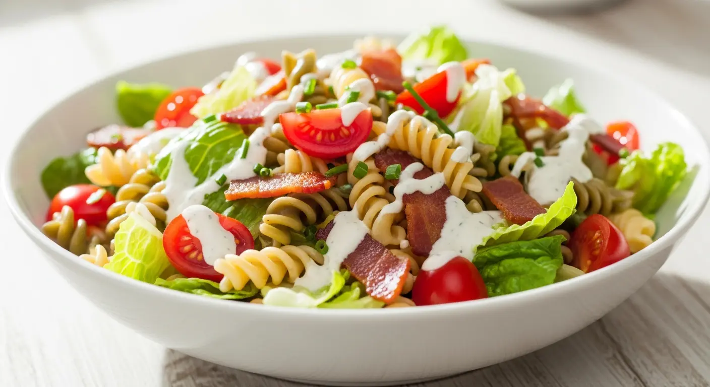 BLT Pasta Salad with Creamy Ranch: A Flavorful Twist