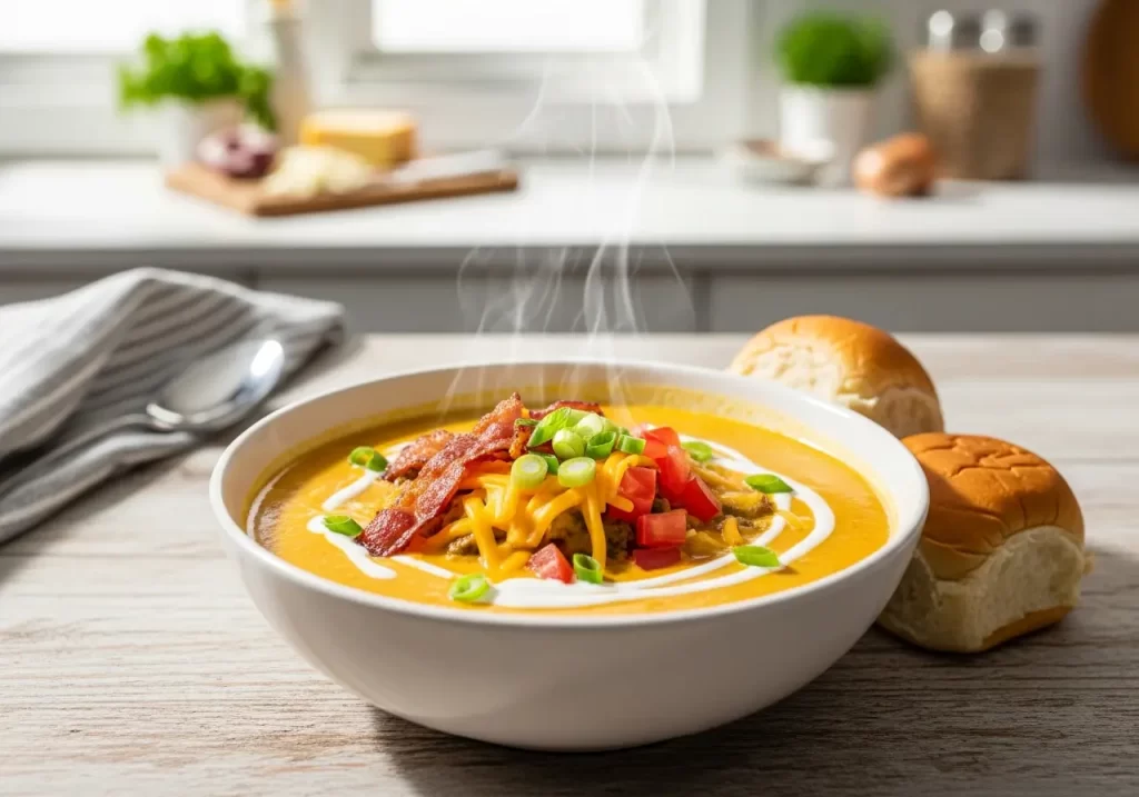 Cheeseburger Soup
