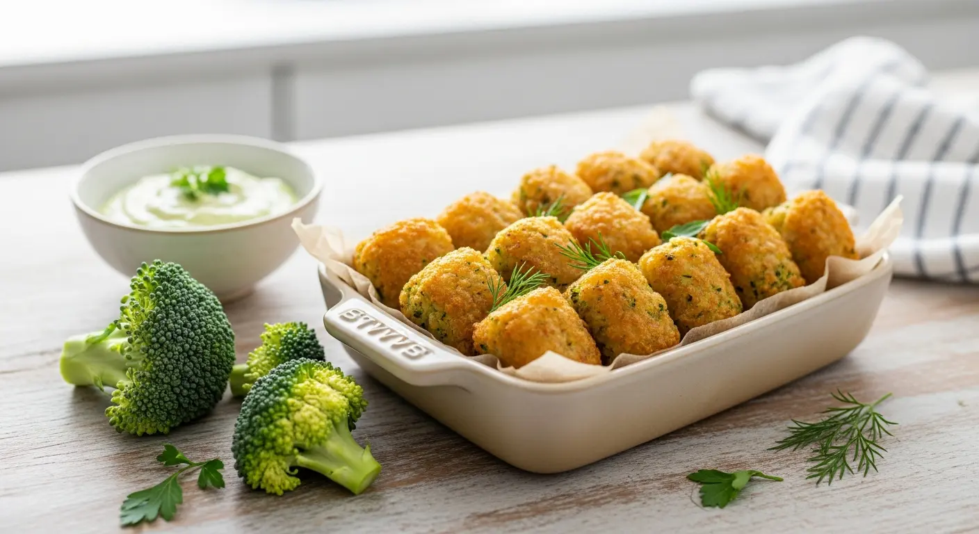 Crunchy & Healthy: Easy Baked Broccoli Tots Recipe Guide