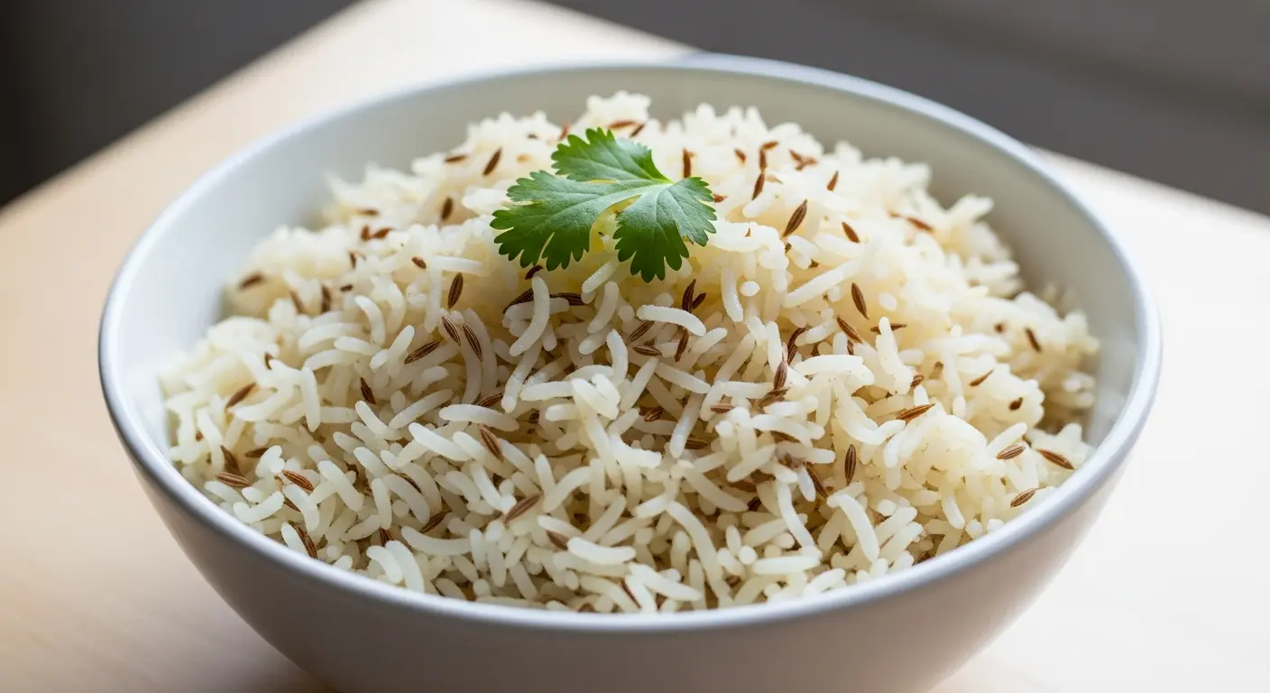 Fragrant Indian Basmati Rice with Cumin: A Flavorful Delight