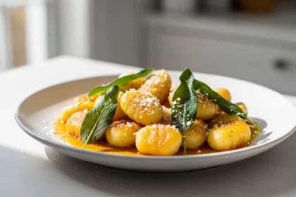 Gnocchi Elegance: Savory Sage Brown Butter Delight