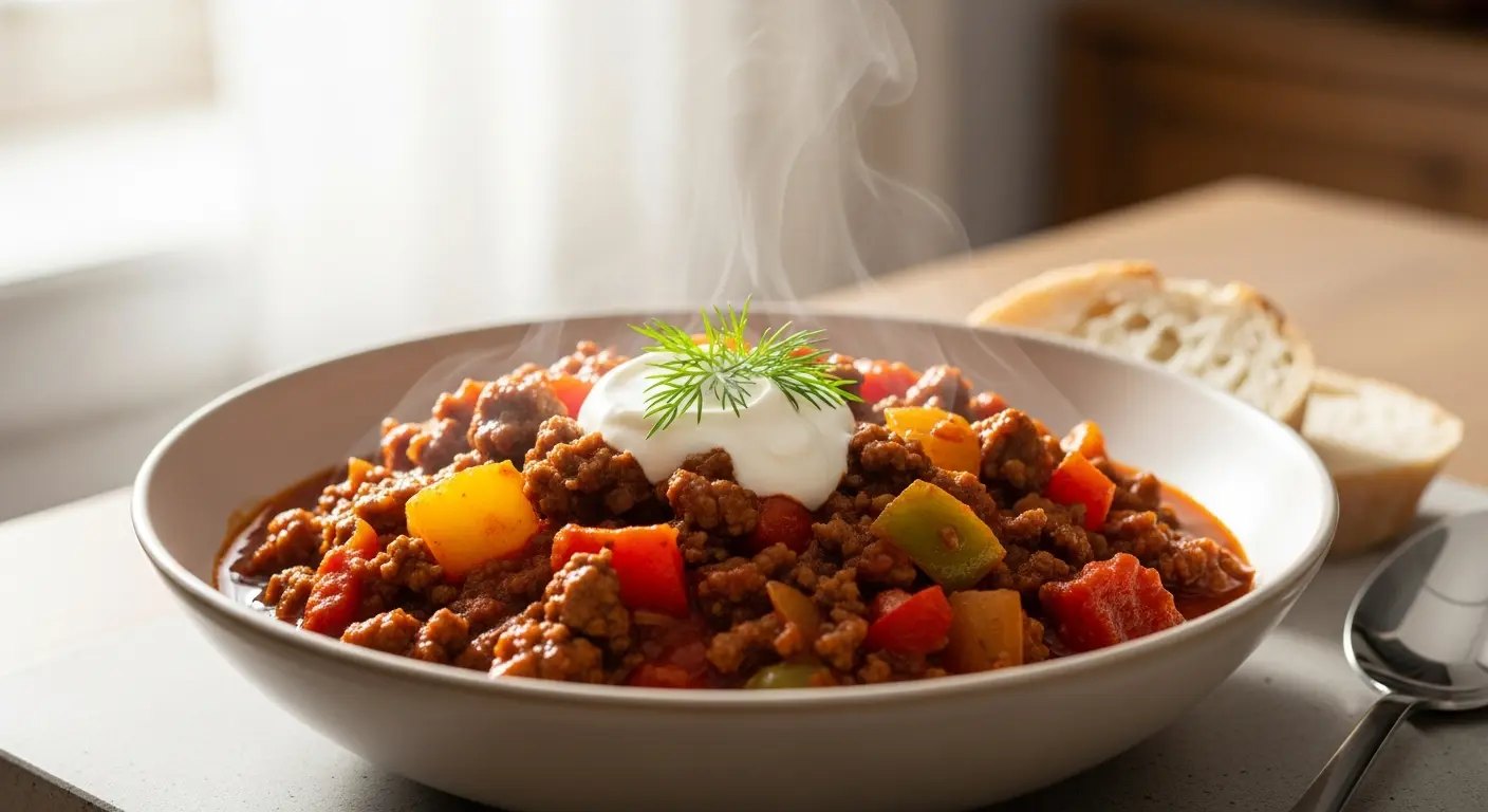 Hearty Goulash with Ground Beef: A Comfort Food Classic