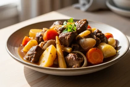 Hearty Irish Lamb Stew with Root Veggies: A Rustic Delight