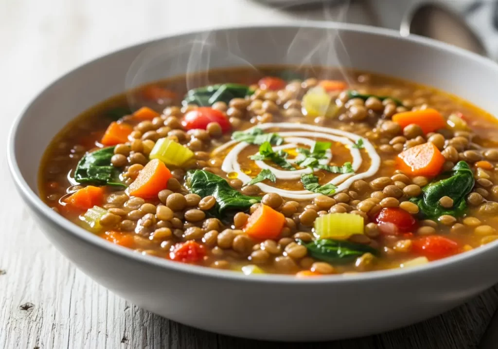 Hearty Lentil & Veggie Soup