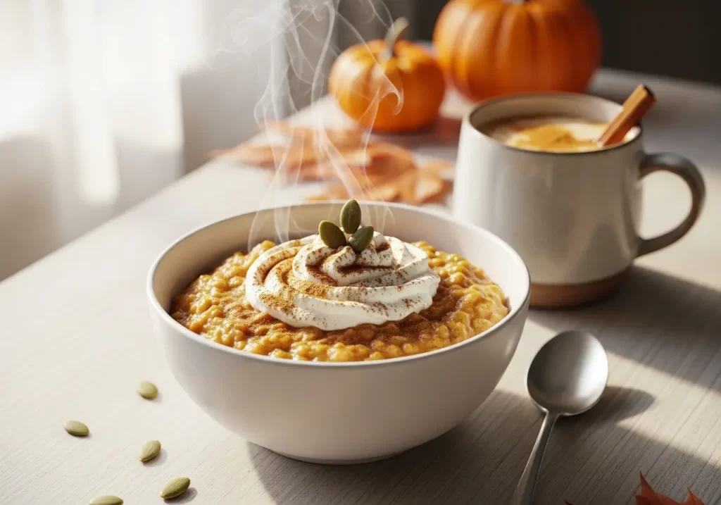 How to Make Pumpkin Spice Latte Oatmeal Delight: Cozy Up