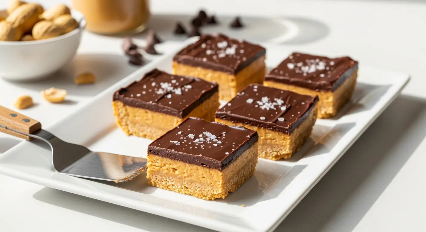 Irresistible No-Bake Peanut Butter Bars, Easy & Delicious