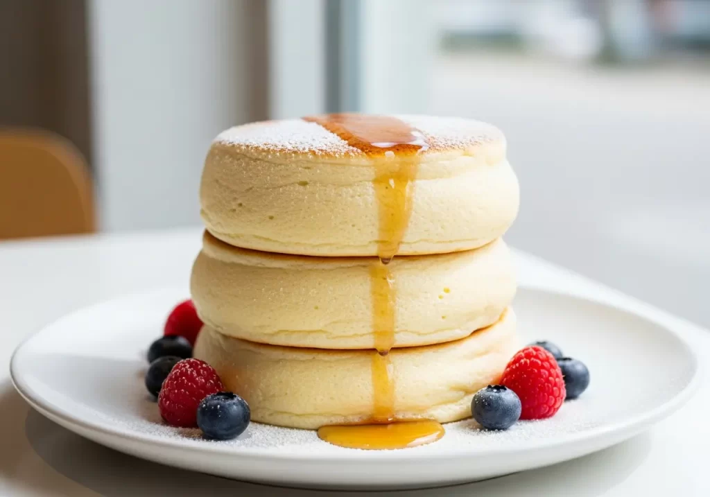 The Art and Science of Japanese Souffle Pancakes