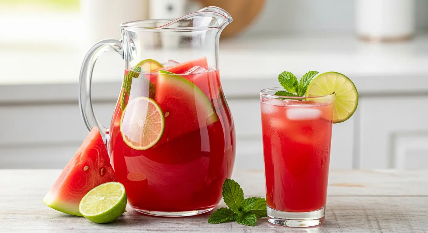Refreshing Watermelon Agua Fresca