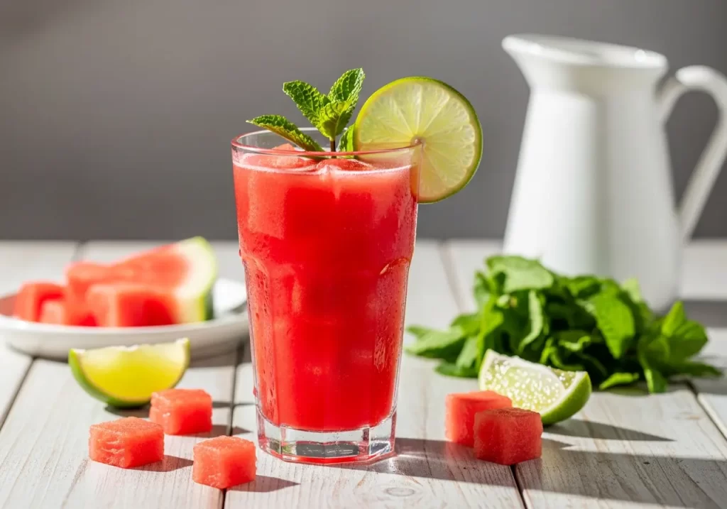 Refreshing Watermelon Agua Fresca