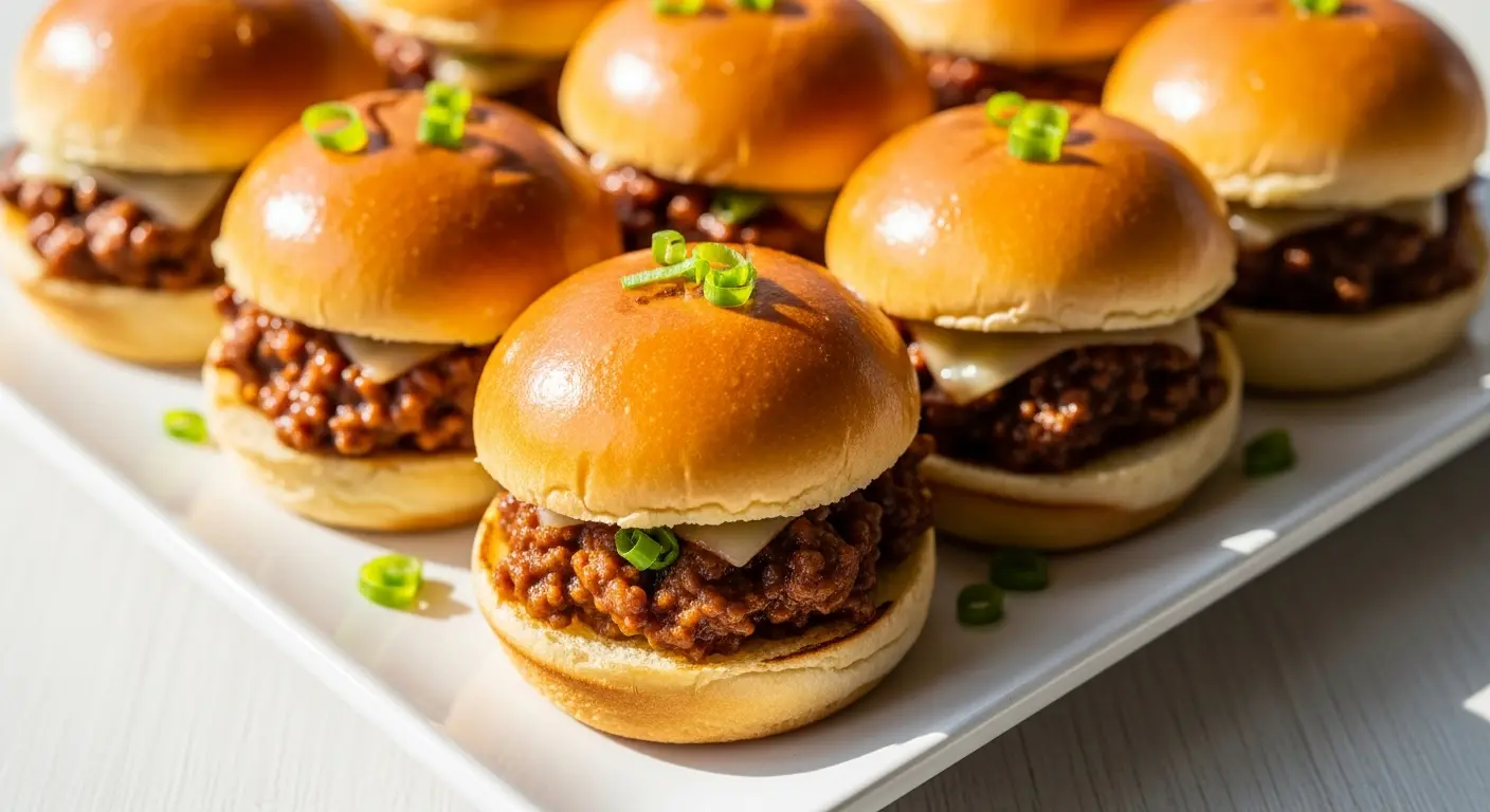 Savory Twist: Classic Sloppy Joe Sliders Made Easy