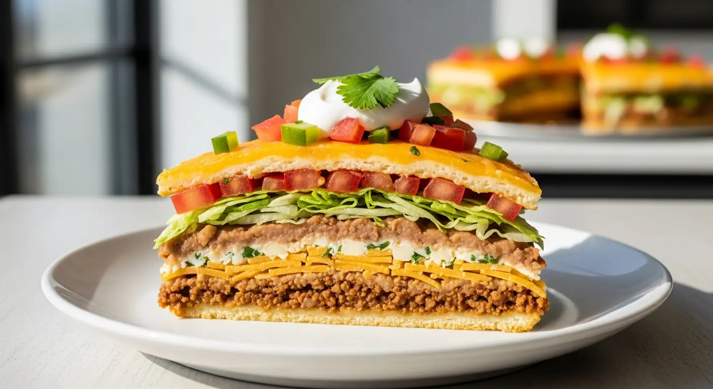 The Ultimate Layered Taco Pie: A Flavorful Feast Unveiled