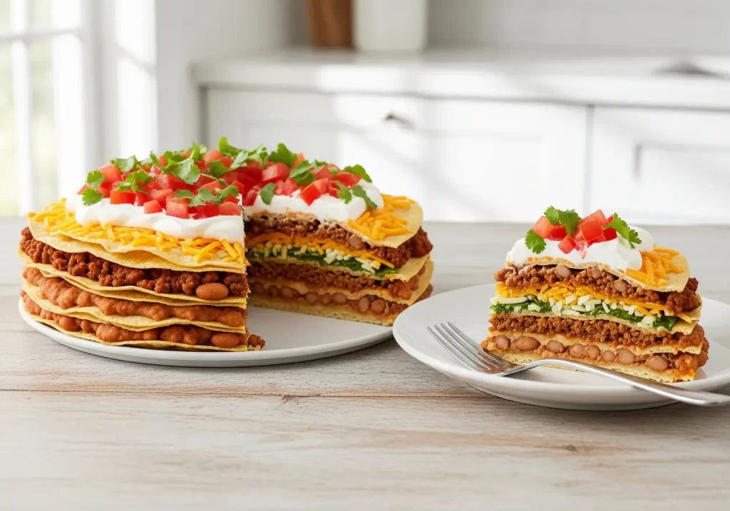 The Ultimate Layered Taco Pie