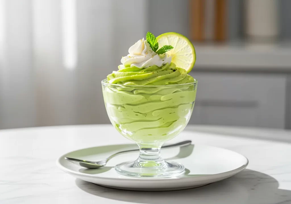 Zesty Avocado Key Lime Mousse: A Creamy Citrus