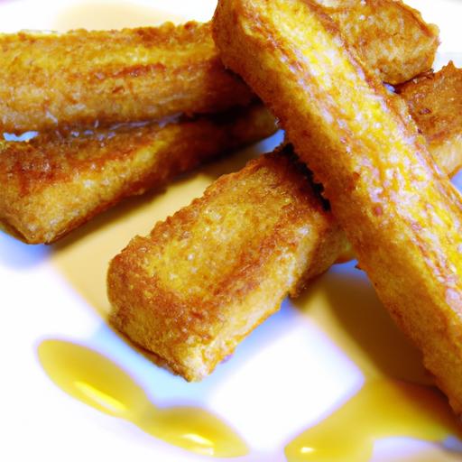 Perfectly Crispy French Toast Sticks: easy Dipping ⁣Treats