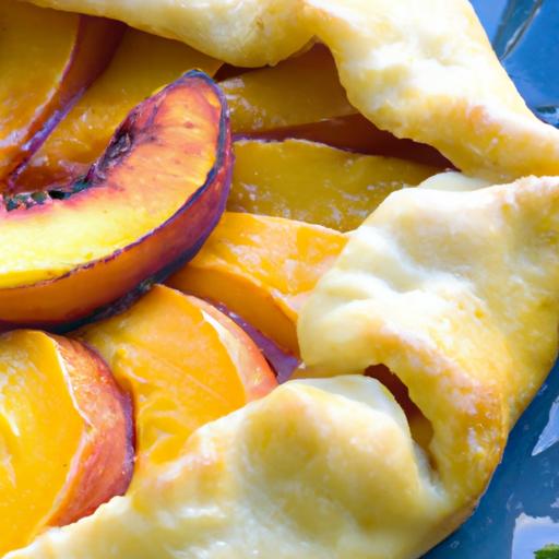 Rustic Peach galette: A Simple Slice of Summer Bliss