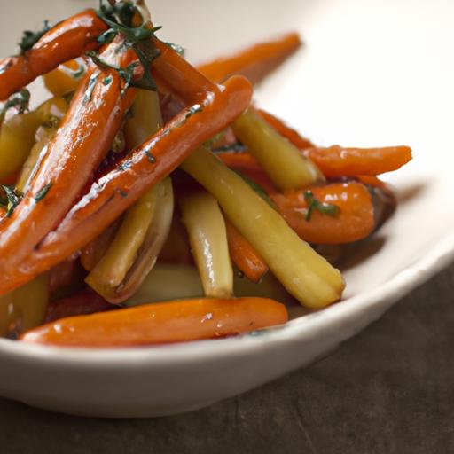 Sweet & Savory Harmony: Honey Roasted Parsnips & Carrots