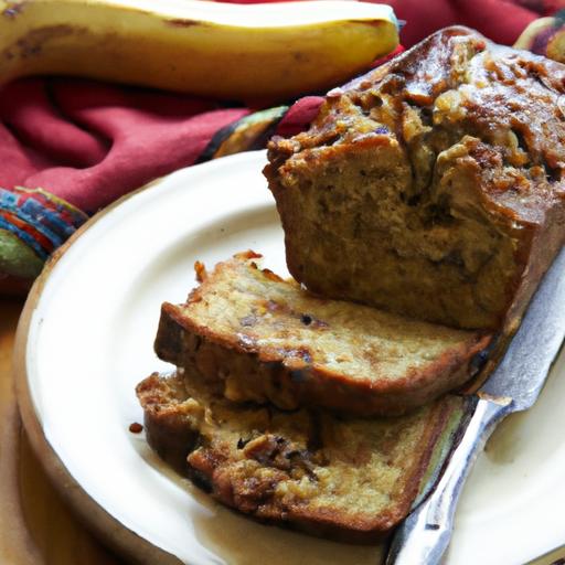 Timeless Classic Banana Bread with Crunchy Walnut Delight