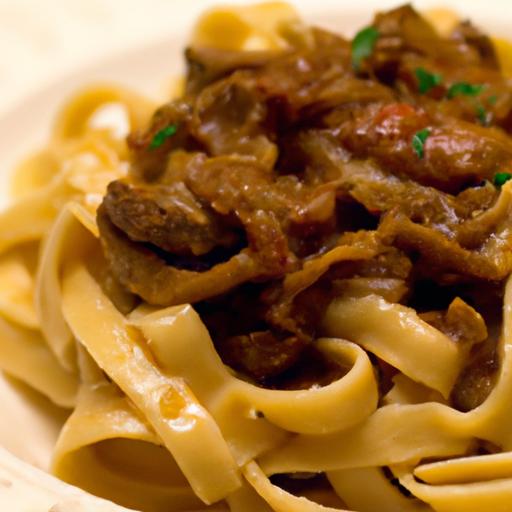 Slow-Cooked Comfort: Creamy Crockpot Beef and Noodles