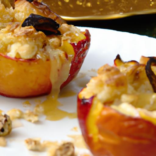 Timeless Delight: Old-Fashioned Baked apples⁣ with Oatmeal