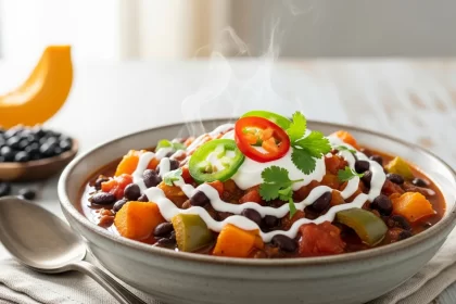 Hearty & Healthy: Easy Black Bean Pumpkin Chili Recipe