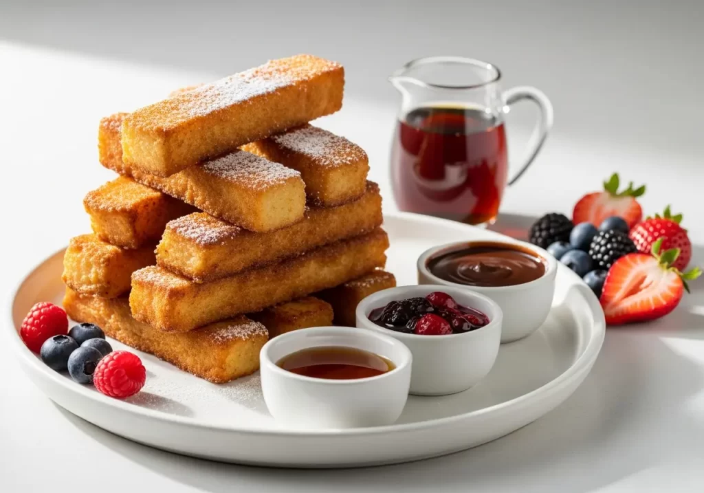 Perfectly Crispy French Toast Sticks